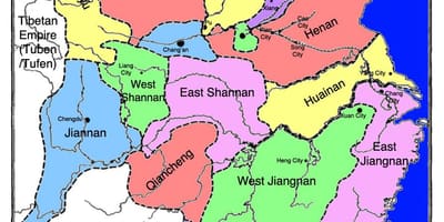 Chiny historia mapa