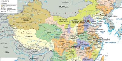 Mapie politycznej Chin