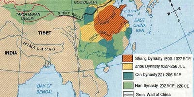 Starożytne Chiny geografia